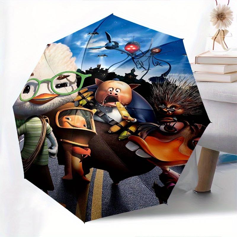 Chicken Little and Friends Cartoon Umbrella, Portable 3-Fold Compact Umbrella, Suitable for Camping, Hiking and Travel, Ideal Easter Birthda
Chicken Little and Friends Cartoon Umbrella, Portable 3-Fold Compact Umbrella, Suitable for Camping, Hiking and Travel, Ideal Easter Birthda