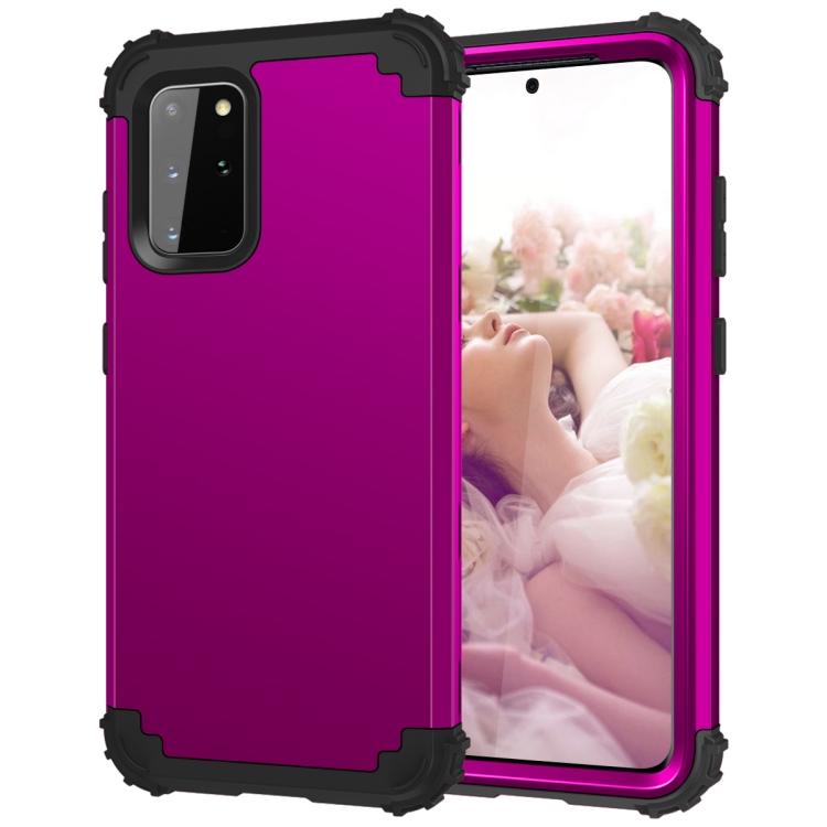 For Galaxy S20 Plus PC + Silicone Three-piece Shockproof Protection Case For Samsung Galaxy S20 Plus фіолетовий
For Galaxy S20 Plus PC + Silicone Three-piece Shockproof Protection Case For Samsung Galaxy S20 Plus фіолетовий