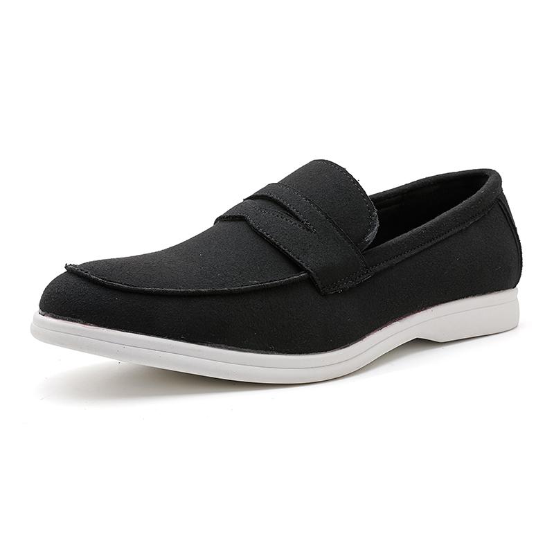 Fashion Men s Pointed Simple Lightweight Bean Shoes for Autumn New Suede Comfortable Fit Flat Bottom Anti Slip Loafers 46
Fashion Men s Pointed Simple Lightweight Bean Shoes for Autumn New Suede Comfortable Fit Flat Bottom Anti Slip Loafers 46