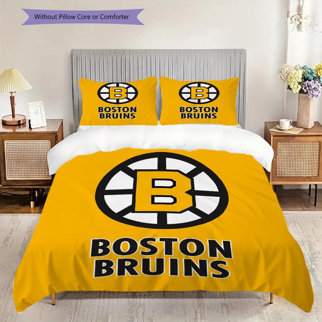 Набір постільної білизни з візерунком Boston Bruins Ковдра Покривало Наволочка Домашній Декор Подарунок на День Народження (1 * підковдра + 2 * наволочка, без наповнювача) 135x200cm
Набір постільної білизни з візерунком Boston Bruins Ковдра Покривало Наволочка Домашній Декор Подарунок на День Народження (1 * підковдра + 2 * наволочка, без наповнювача) 135x200cm