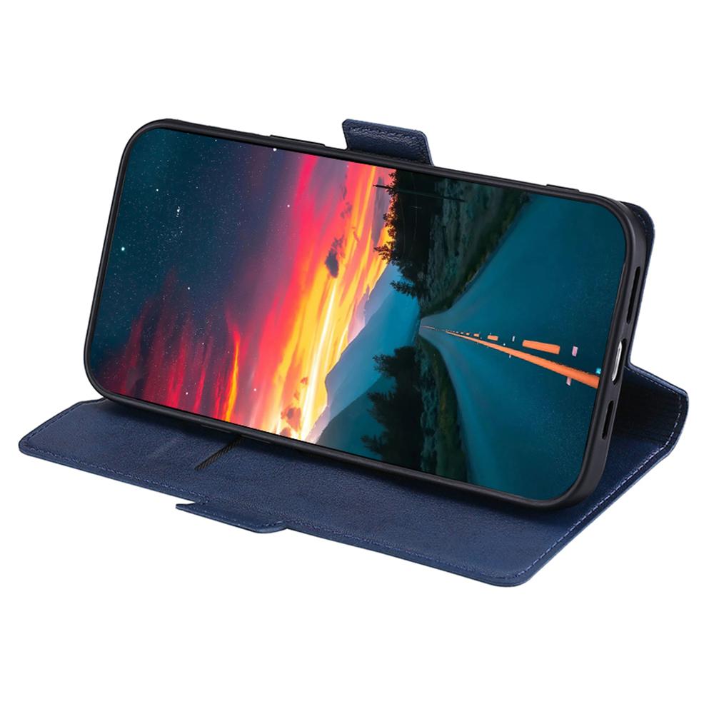 Card Slot Phone Case for TCL 403 PU Leather Flip Stand Shockproof Protective Cover Blue
Card Slot Phone Case for TCL 403 PU Leather Flip Stand Shockproof Protective Cover Blue