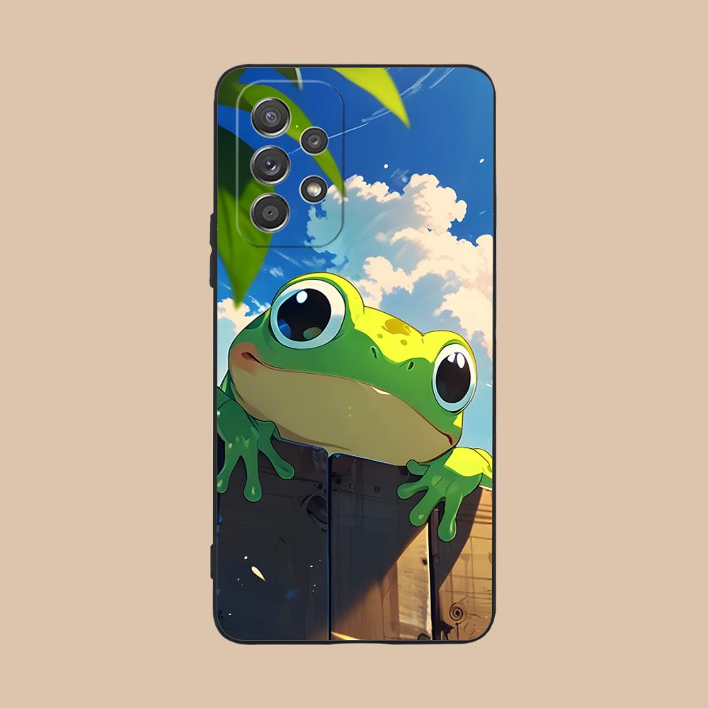 Kawaii Frog Phone Case for Samsung Galaxy M55 54 42 35 34 33 32 23 22 15 14 13 12 F55 5G Soft TPU Shockproof Cover Galaxy F04
Kawaii Frog Phone Case for Samsung Galaxy M55 54 42 35 34 33 32 23 22 15 14 13 12 F55 5G Soft TPU Shockproof Cover Galaxy F04