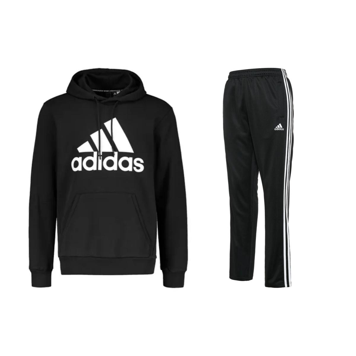 Adidas Classic Logo Hoodie And Striped Straight Leg Pants Casual Sports Set Men Hoodies And Pants Black DQ1461+TR30PR-BW S
Adidas Classic Logo Hoodie And Striped Straight Leg Pants Casual Sports Set Men Hoodies And Pants Black DQ1461+TR30PR-BW S