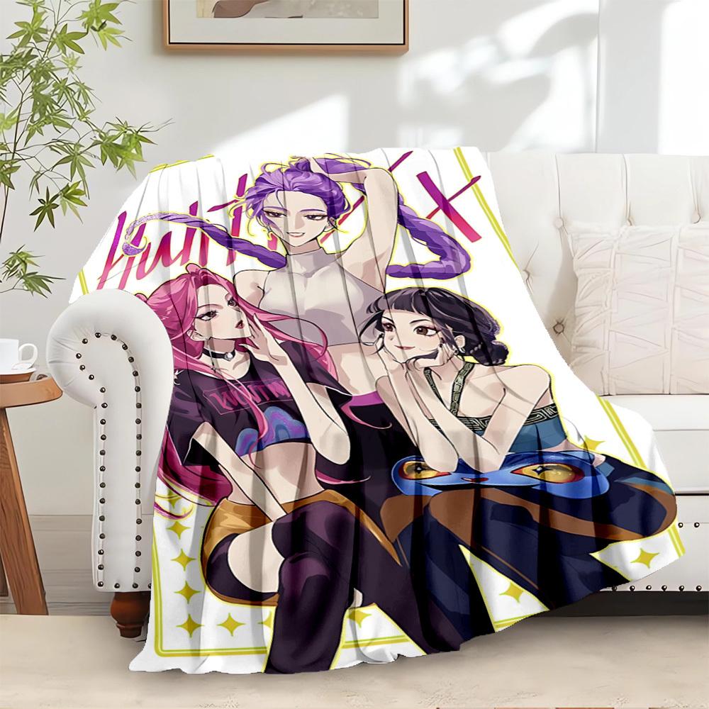 K-POP Anime Girls Group - Four Seasons Soft Warm Blanket - All-Season Thick Knit Polyester Bedspread for Bed, Camping, Travel - Perfect Gift 100x150cm
K-POP Anime Girls Group - Four Seasons Soft Warm Blanket - All-Season Thick Knit Polyester Bedspread for Bed, Camping, Travel - Perfect Gift 100x150cm