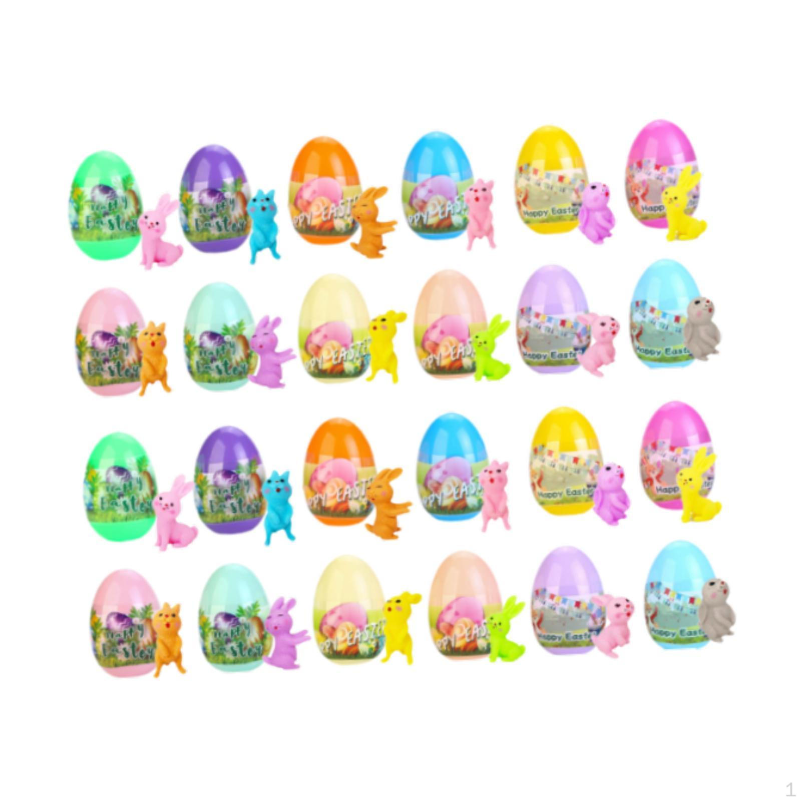 Наполнители для пасхальных яиц с кроликами внутри, интерактивные игрушки 24pcs
Наполнители для пасхальных яиц с кроликами внутри, интерактивные игрушки 24pcs