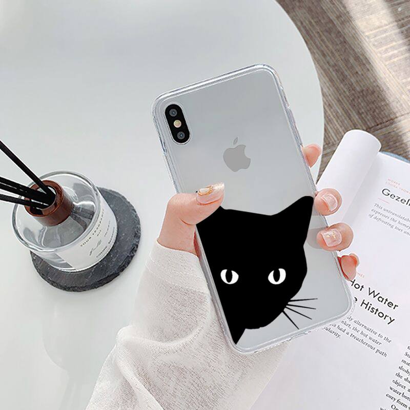 Милый черный кот Чехол для телефона для iphone 13 8 7 6 6S Plus X 5S SE 2020 XR 11 12 mini pro XS MAX iphone X or XS
Милый черный кот Чехол для телефона для iphone 13 8 7 6 6S Plus X 5S SE 2020 XR 11 12 mini pro XS MAX iphone X or XS