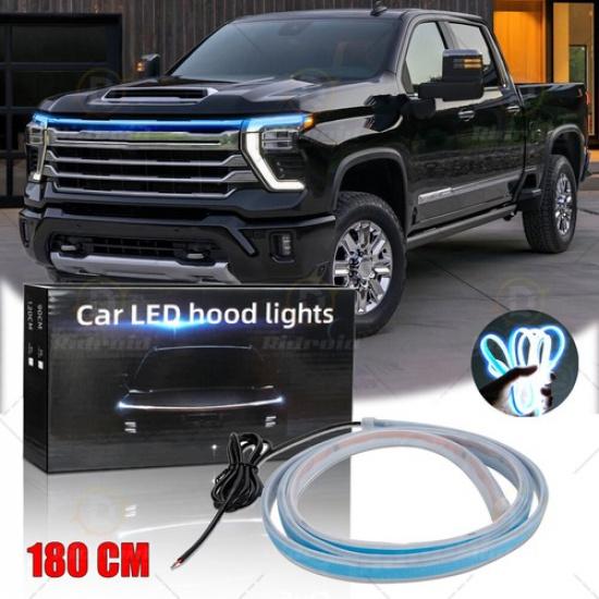 Для Chevy Silverado 1500 2500 Гибкая синяя светодиодная полоса света на капот 71 Дневные ходовые огни
Для Chevy Silverado 1500 2500 Гибкая синяя светодиодная полоса света на капот 71 Дневные ходовые огни