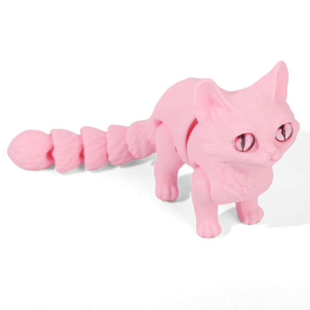 Big Eyes Articulated Cats Doll Realistic Design Cute Cat Figure Desktop Display style E
Big Eyes Articulated Cats Doll Realistic Design Cute Cat Figure Desktop Display style E