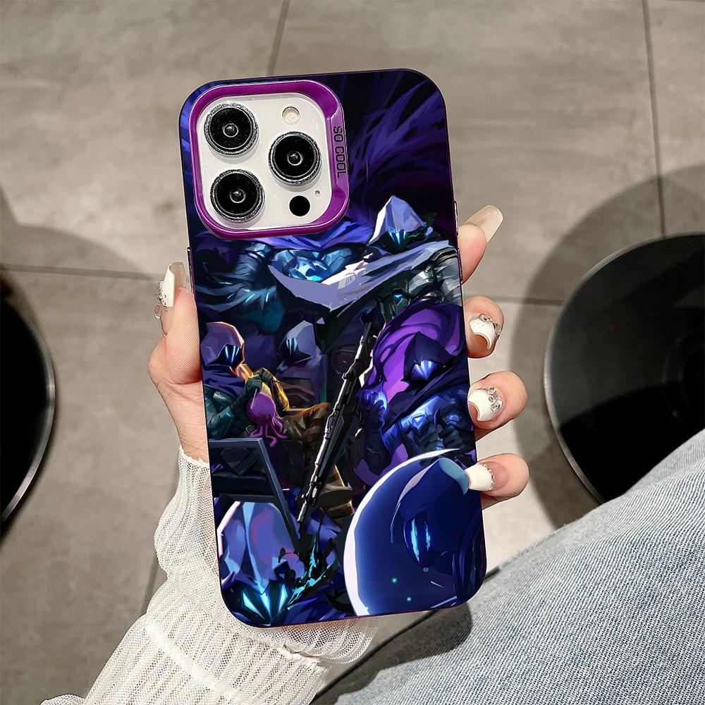 Valo Omen Phone Case for iPhone 17 16 15 14 13 12 11 X XR XS Air Pro Max Plus Purple Colorful Silver Cover iPhone17 Pro
Valo Omen Phone Case for iPhone 17 16 15 14 13 12 11 X XR XS Air Pro Max Plus Purple Colorful Silver Cover iPhone17 Pro