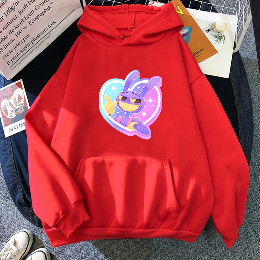 Дивовижний цифровий цирк Джекс Кролик Осінь і Зима Нові Принтовані Толстовки Повсякденні Вільні Пуловери з Довгим Рукавом Одяг Чоловічий S червоний
Дивовижний цифровий цирк Джекс Кролик Осінь і Зима Нові Принтовані Толстовки Повсякденні Вільні Пуловери з Довгим Рукавом Одяг Чоловічий S червоний