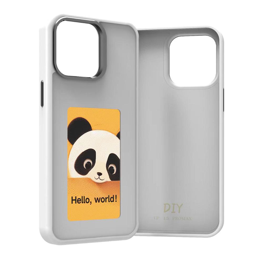 NFC Function Smart Phone Cases E-ink Screen DIY Wireless Transmission Screen Projection Phone Case For iPhone 15 14 Pro Max iPhone 15 pro max серый
NFC Function Smart Phone Cases E-ink Screen DIY Wireless Transmission Screen Projection Phone Case For iPhone 15 14 Pro Max iPhone 15 pro max серый