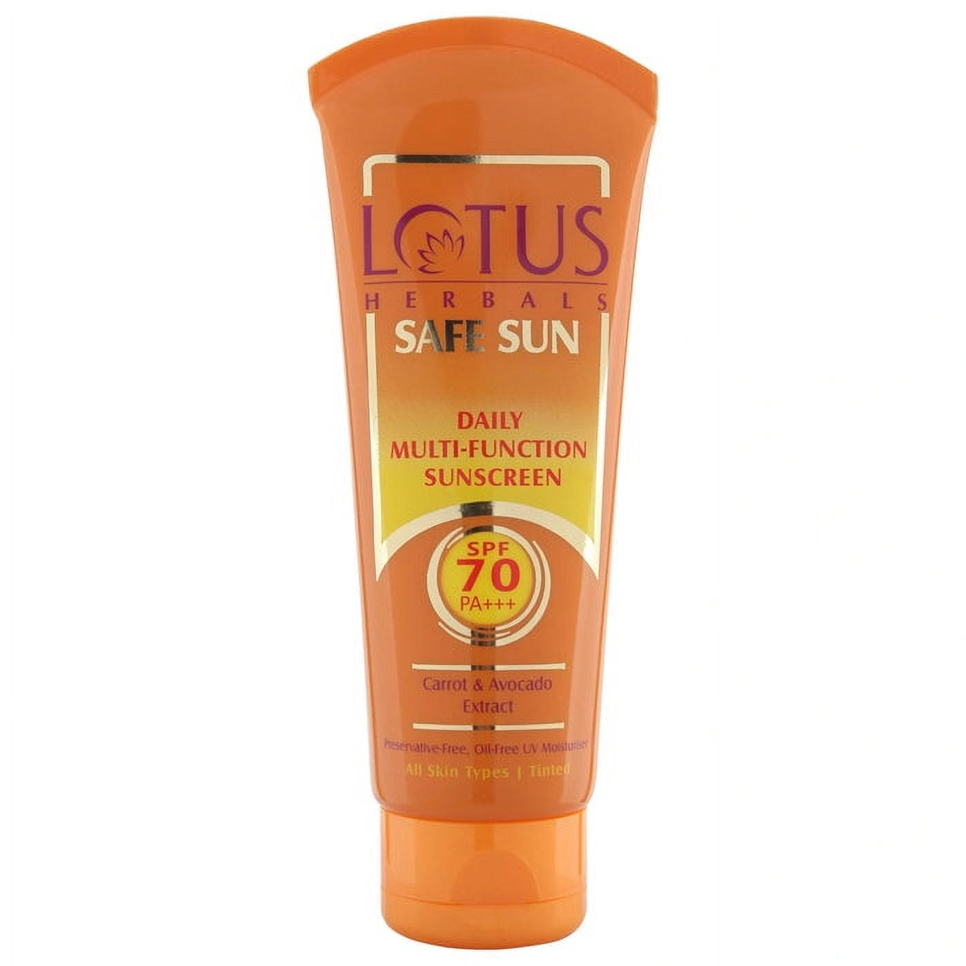 Lotus Herbals Daily Многофункциональный солнцезащитный крем - SPF 70 PA+++(60 г)
Lotus Herbals Daily Многофункциональный солнцезащитный крем - SPF 70 PA+++(60 г)