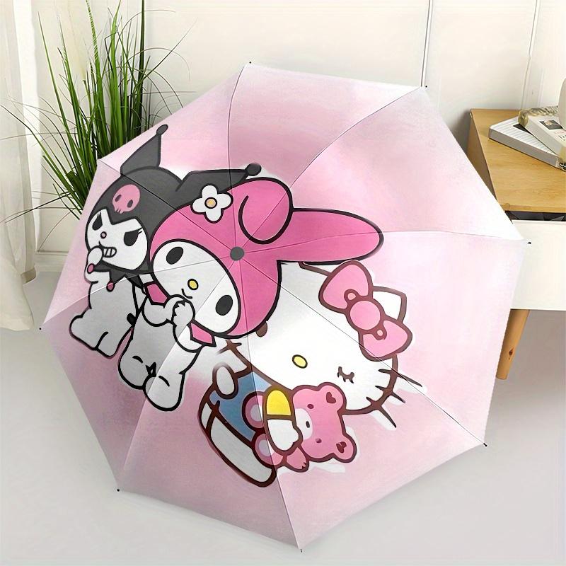 Sanrio,Characters Automatic Folding Umbrella-Simple 8-Rib Design, Bright Cartoon Pattern, Durable Iron Frame, Suitable For Travel, Outdoor,
Sanrio,Characters Automatic Folding Umbrella-Simple 8-Rib Design, Bright Cartoon Pattern, Durable Iron Frame, Suitable For Travel, Outdoor,