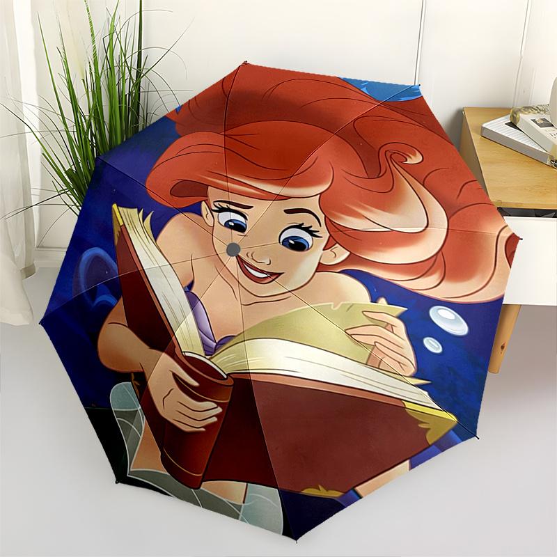Mermaid,Book Automatic Umbrella - Tri-fold Portable Umbrella, Best Holiday Gift for Men and Women, Durable Iron Frame, Playful Design, Sturd
Mermaid,Book Automatic Umbrella - Tri-fold Portable Umbrella, Best Holiday Gift for Men and Women, Durable Iron Frame, Playful Design, Sturd