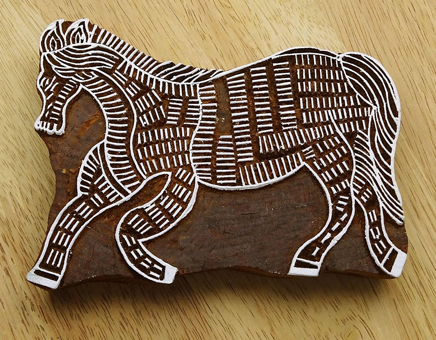 Индийские деревянные штампы Текстильный печатный блок ручной работы Штамп Лошадиный блок 5.3 x 4
Индийские деревянные штампы Текстильный печатный блок ручной работы Штамп Лошадиный блок 5.3 x 4