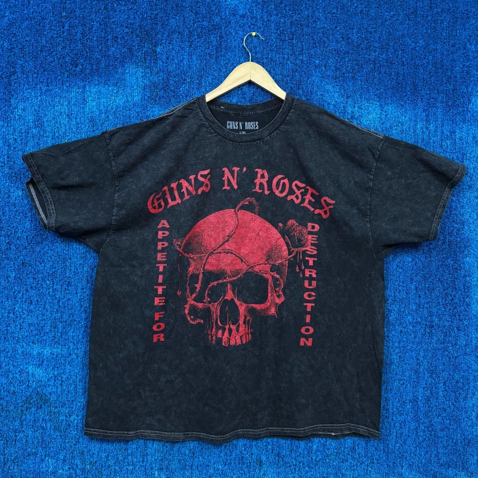 Guns N Roses Appetite for Destruction Oversize Band Tee L/XL S
Guns N Roses Appetite for Destruction Oversize Band Tee L/XL S