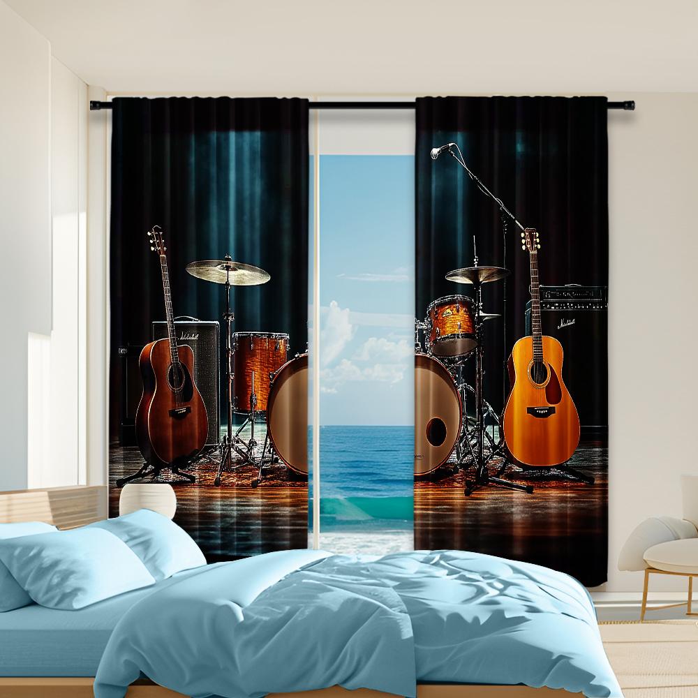 2 pcs, versatile polyester transparent curtains for home decoration Rock for use in bedrooms and living rooms 29x65in(75x166cm)
2 pcs, versatile polyester transparent curtains for home decoration Rock for use in bedrooms and living rooms 29x65in(75x166cm)