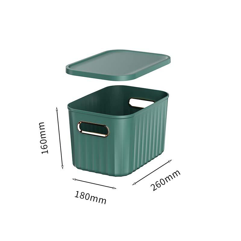 Міцна побутова коробка для зберігання одягу та перекусів - Контейнер з пластиковим покриттям для вітальні або дитячої кімнати
Міцна побутова коробка для зберігання одягу та перекусів - Контейнер з пластиковим покриттям для вітальні або дитячої кімнати