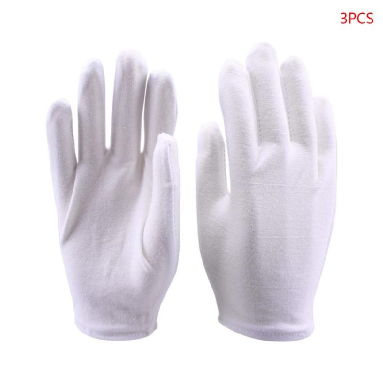 Thicker and Resuable Soft Works Glove for Coin Jewelry Silver Inspection White L
Thicker and Resuable Soft Works Glove for Coin Jewelry Silver Inspection White L