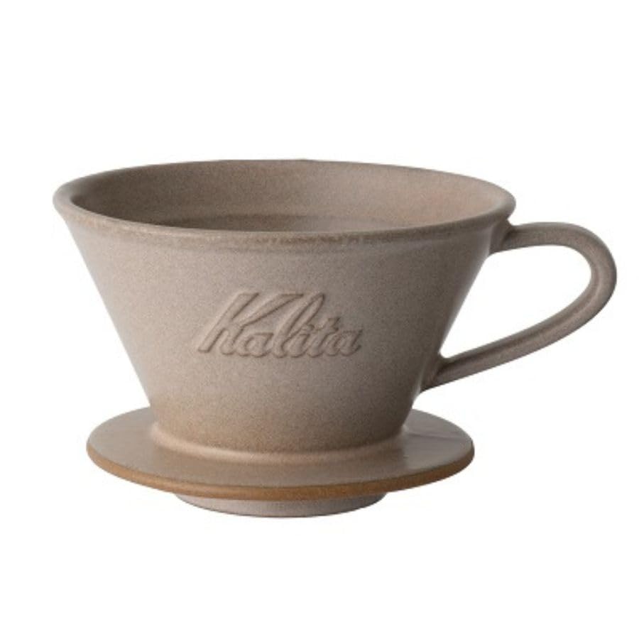 Kalita Mino Ware x Wave Dripper MI 185 Dripper Pottery for cups 2-4 (Sand Brown)
Kalita Mino Ware x Wave Dripper MI 185 Dripper Pottery for cups 2-4 (Sand Brown)