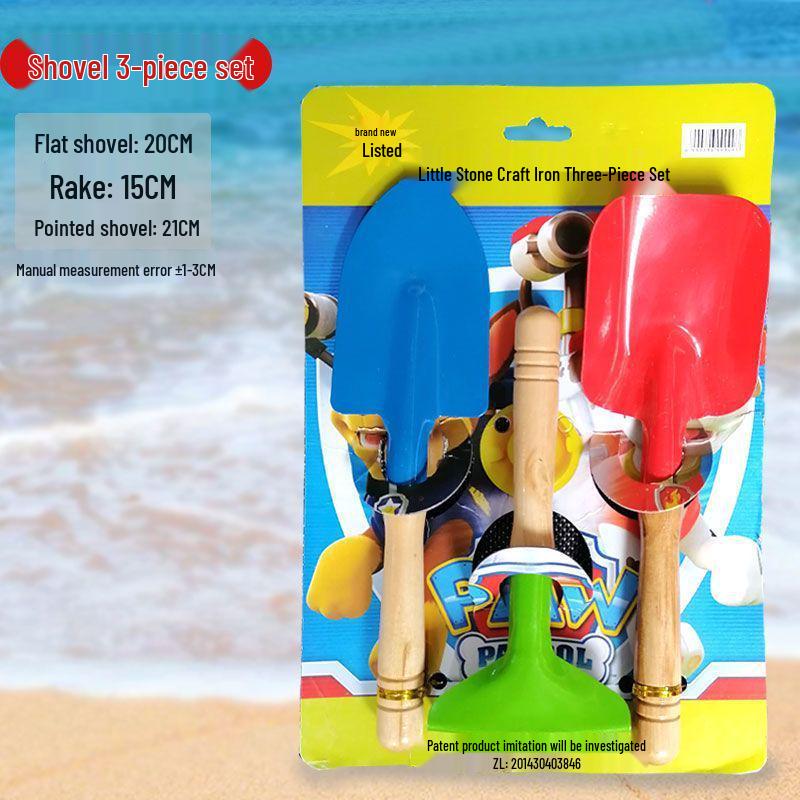 Детский железный набор пляжных лопаток - 3 штуки для игры с песком и гравием Iron Shovel Set
Детский железный набор пляжных лопаток - 3 штуки для игры с песком и гравием Iron Shovel Set