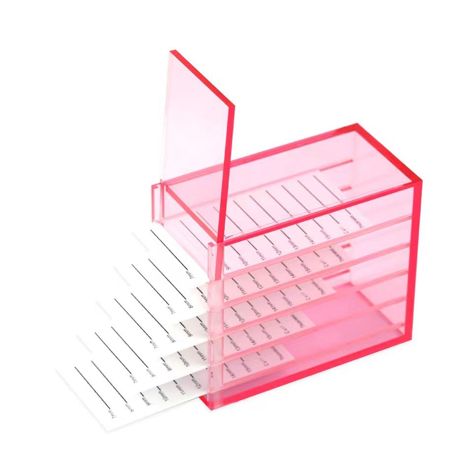Eyelashes Pallet Storage Box Acrylic Lash Holder for Eyelash Extensions, with Dust-proof Cover, Fits Eyelash Makeup Tools
Eyelashes Pallet Storage Box Acrylic Lash Holder for Eyelash Extensions, with Dust-proof Cover, Fits Eyelash Makeup Tools