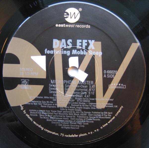 12inch Record DAS EFX - Microphone Master (Remix) 066020 EASTWEST 1995 US Rap & Hip-Hop/R&B Used
12inch Record DAS EFX - Microphone Master (Remix) 066020 EASTWEST 1995 US Rap & Hip-Hop/R&B Used