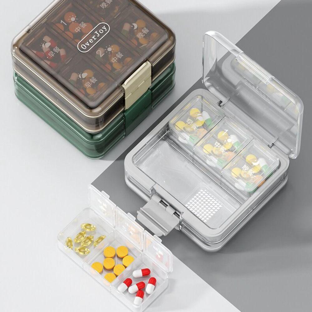 Multi-functional Double-layer Medicine Box Large Capacity Vitamin Holder 7 Day Pill Case Office
Multi-functional Double-layer Medicine Box Large Capacity Vitamin Holder 7 Day Pill Case Office