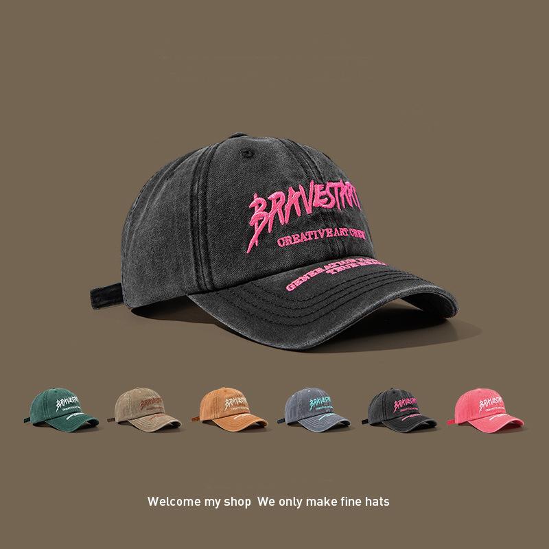American Retro Baseball Cap Trendy Brand Women Summer Sun Protection Wash Old Soft Top Embroidered Sun Baseball Cap Men Adjustable
American Retro Baseball Cap Trendy Brand Women Summer Sun Protection Wash Old Soft Top Embroidered Sun Baseball Cap Men Adjustable
