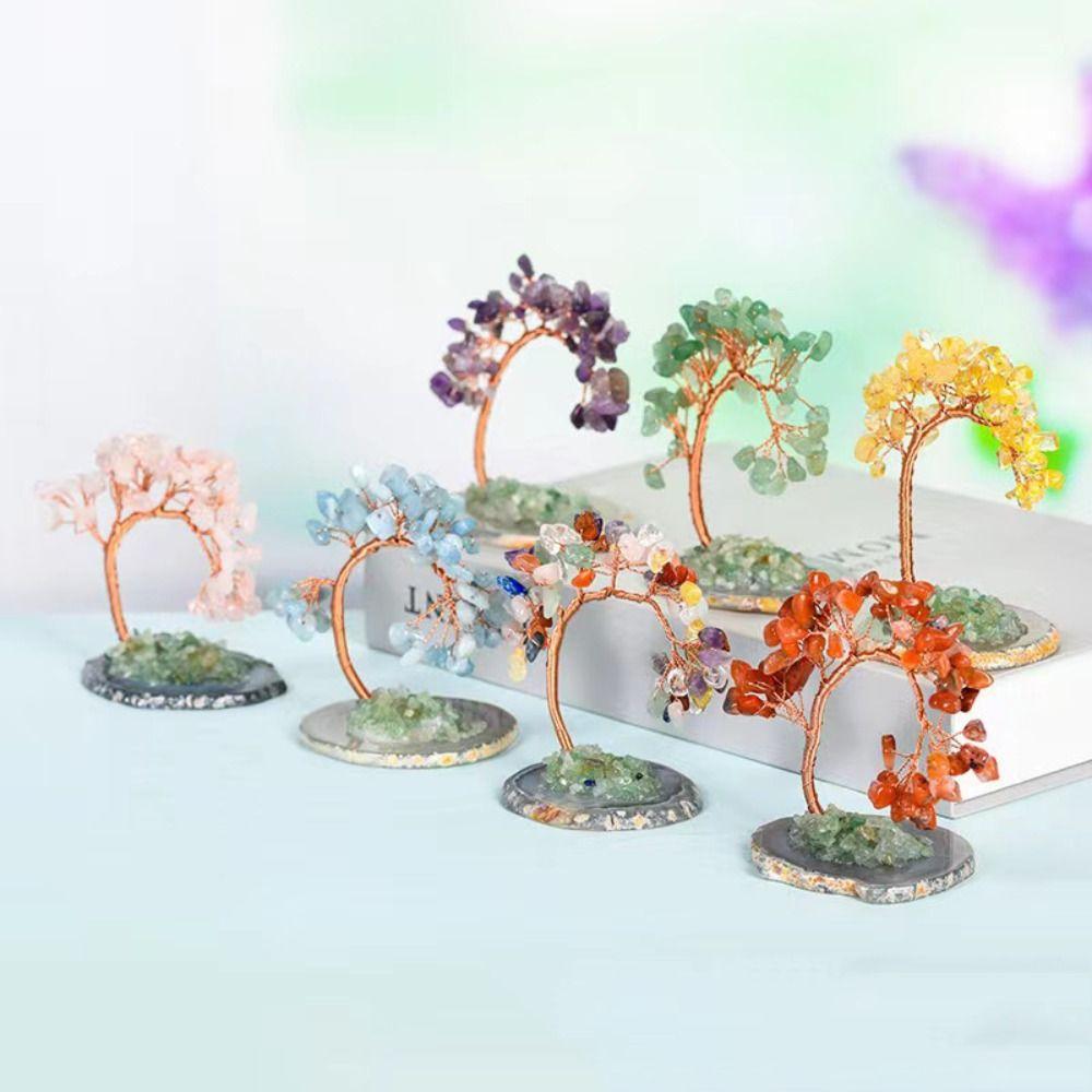 Natural Mini Tree Model Handicrafts Crystal Wishing Tree Ornaments Natural Crystal Tree Home Decor синій
Natural Mini Tree Model Handicrafts Crystal Wishing Tree Ornaments Natural Crystal Tree Home Decor синій