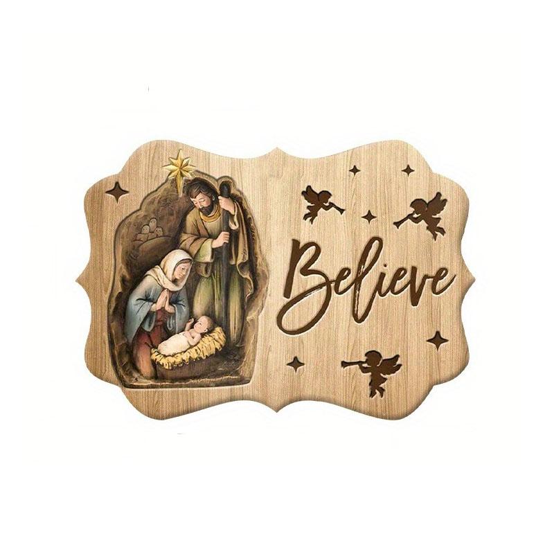 Новая акриловая автомобильная вешалка в виде религиозной фигуры - идеально подходит для рождественской елки, украшения дома и офиса.
Новая акриловая автомобильная вешалка в виде религиозной фигуры - идеально подходит для рождественской елки, украшения дома и офиса.