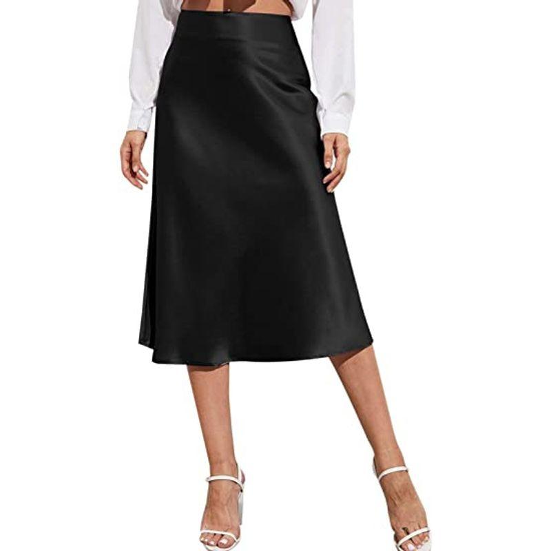 Solid Color Elastic Waist Loose Skirt Pure Color Elastic Waist Loose Skirt Female Black L
Solid Color Elastic Waist Loose Skirt Pure Color Elastic Waist Loose Skirt Female Black L