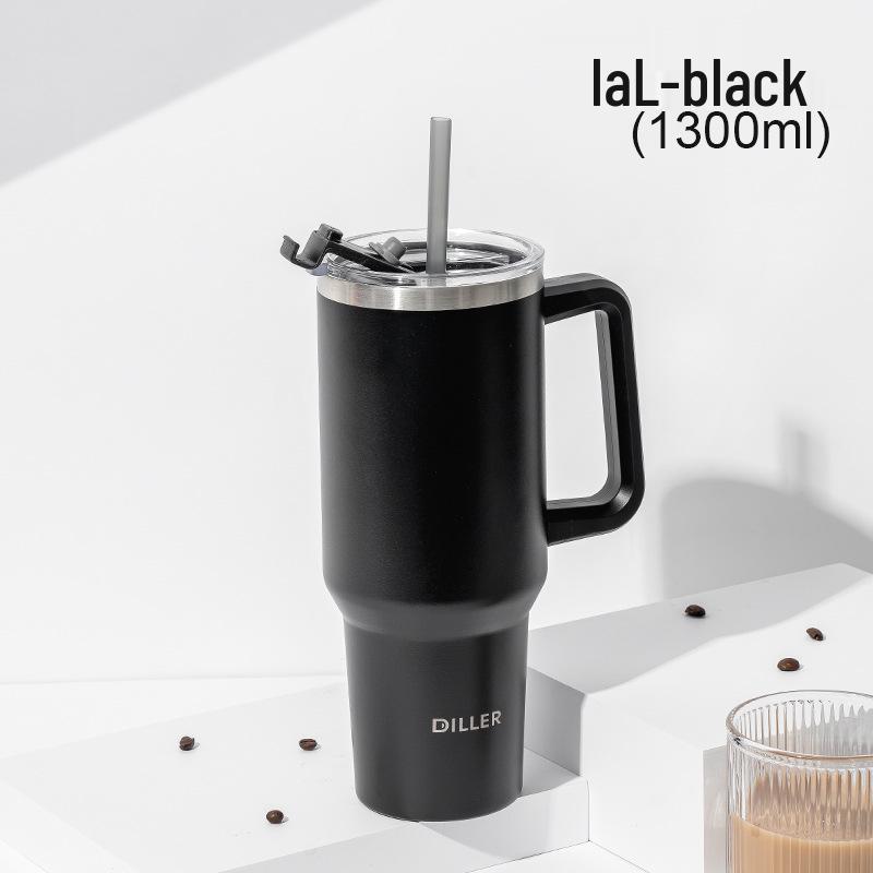 Cross-Border Large Capacity Thermos Cup for Girls with Straw, 304 Stainless Steel Ice Tumbler 1200-1300ML
Cross-Border Large Capacity Thermos Cup for Girls with Straw, 304 Stainless Steel Ice Tumbler 1200-1300ML