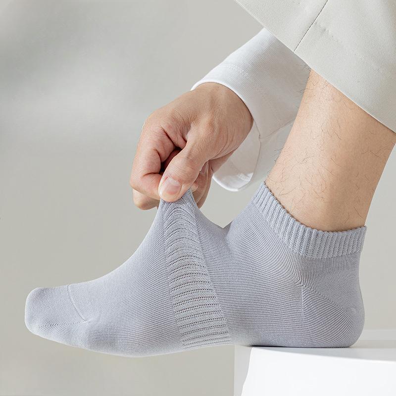 Men s Spring and Summer Pure Cotton Sweat Absorbable Breathable Deodorizing 7a Antibacterial Sports Socks 1 pair сірий
Men s Spring and Summer Pure Cotton Sweat Absorbable Breathable Deodorizing 7a Antibacterial Sports Socks 1 pair сірий
