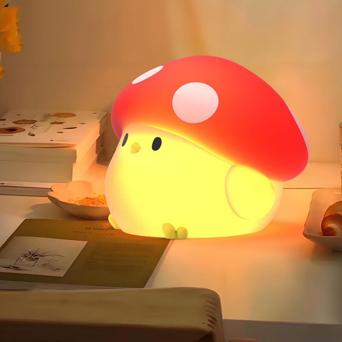 RAKSONIC Mushroom Night Breastfeeding Indirect Night For Birthday Bedside Rechargeable LED Bedside For Living Girls Gift Light, Light, Lighting,
RAKSONIC Mushroom Night Breastfeeding Indirect Night For Birthday Bedside Rechargeable LED Bedside For Living Girls Gift Light, Light, Lighting,