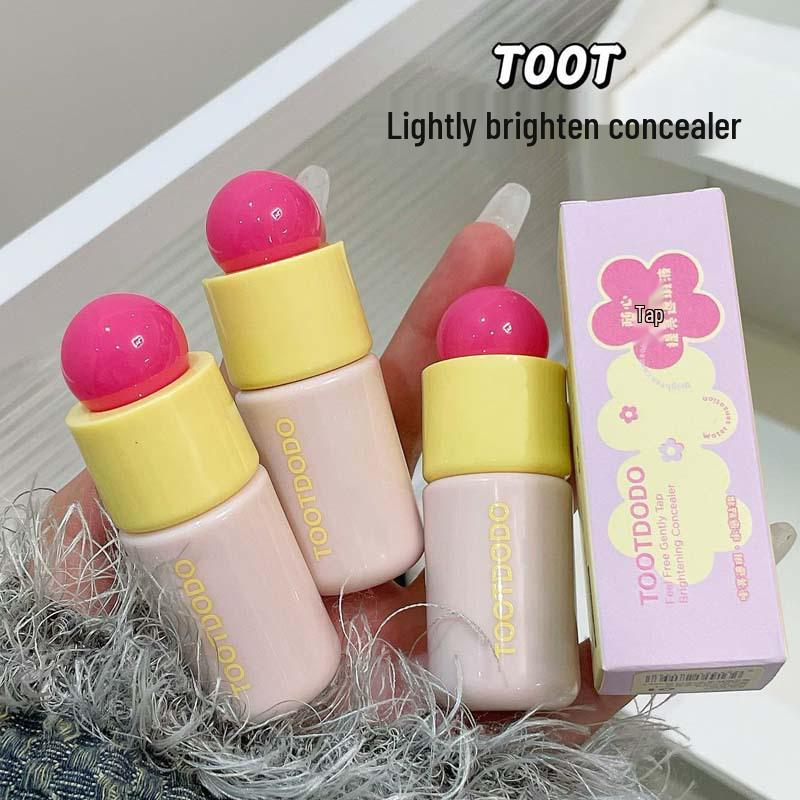 Toot Dodo - Lightly Tap Liquid Concealer for Dark Circles, Acne Scars, Facial Spots, Tear Troughs.
Toot Dodo - Lightly Tap Liquid Concealer for Dark Circles, Acne Scars, Facial Spots, Tear Troughs.