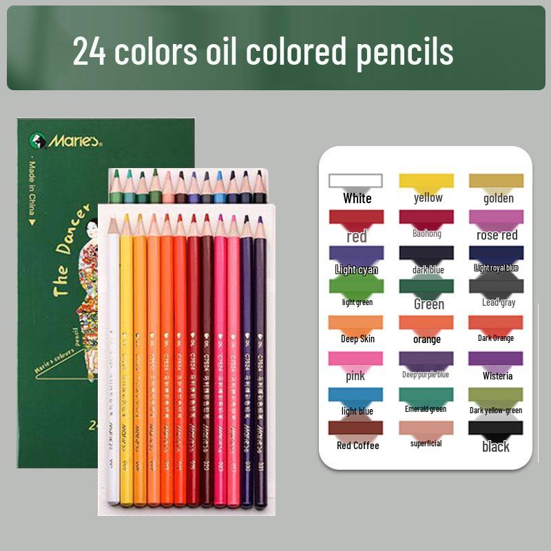 Профессиональный набор цветных карандашей Marie s: 48 Обычных, 120 Водорастворимых, 24 Цвета для изящных искусств.
Профессиональный набор цветных карандашей Marie s: 48 Обычных, 120 Водорастворимых, 24 Цвета для изящных искусств.