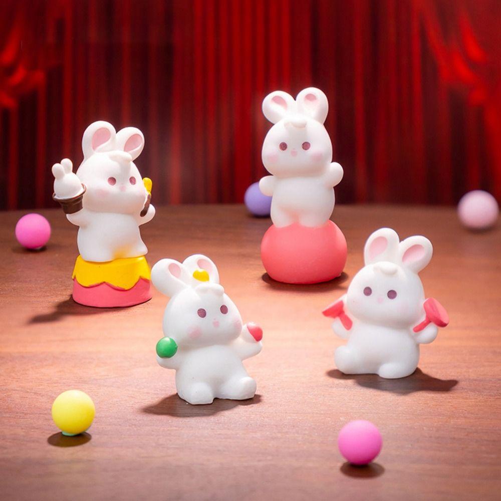 Resin Rabbit Micro Landscape Decorative Mini Rabbit Figurine Bunny Dollhouse Ornament Home Desk Style A
Resin Rabbit Micro Landscape Decorative Mini Rabbit Figurine Bunny Dollhouse Ornament Home Desk Style A