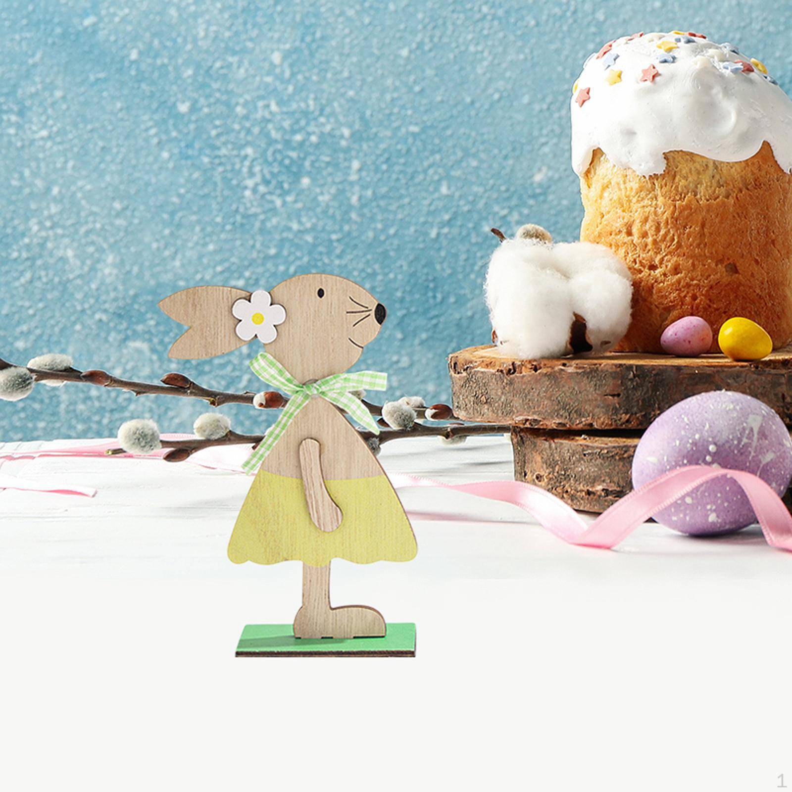 Bunny Decor Sign Creative Sturdy Ornament Easter Decoration, Wooden, for Party Desk Home Entrance female
Bunny Decor Sign Creative Sturdy Ornament Easter Decoration, Wooden, for Party Desk Home Entrance female