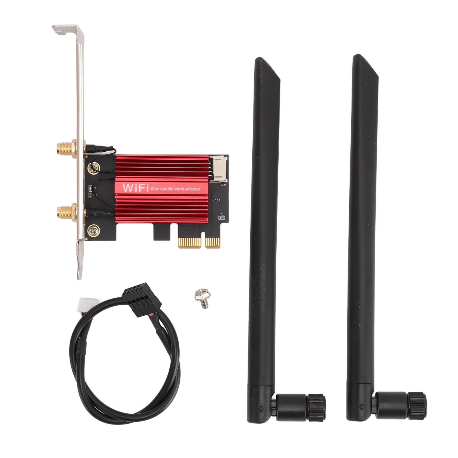 Бездротовий мережевий адаптер RTL8852CE WiFi 6E 2.4G 5G 6G Bluetooth 5.3 5374Mbps PCIe X1 для... 
Бездротовий мережевий адаптер RTL8852CE WiFi 6E 2.4G 5G 6G Bluetooth 5.3 5374Mbps PCIe X1 для...