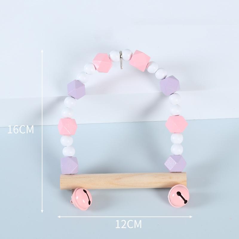 Colorful Pet Bird Swing Toy Parrot Cloud Ladder Suspension Bridge Bird Supplies Bird Climbing Toys Bird Cage Accessories
Colorful Pet Bird Swing Toy Parrot Cloud Ladder Suspension Bridge Bird Supplies Bird Climbing Toys Bird Cage Accessories
