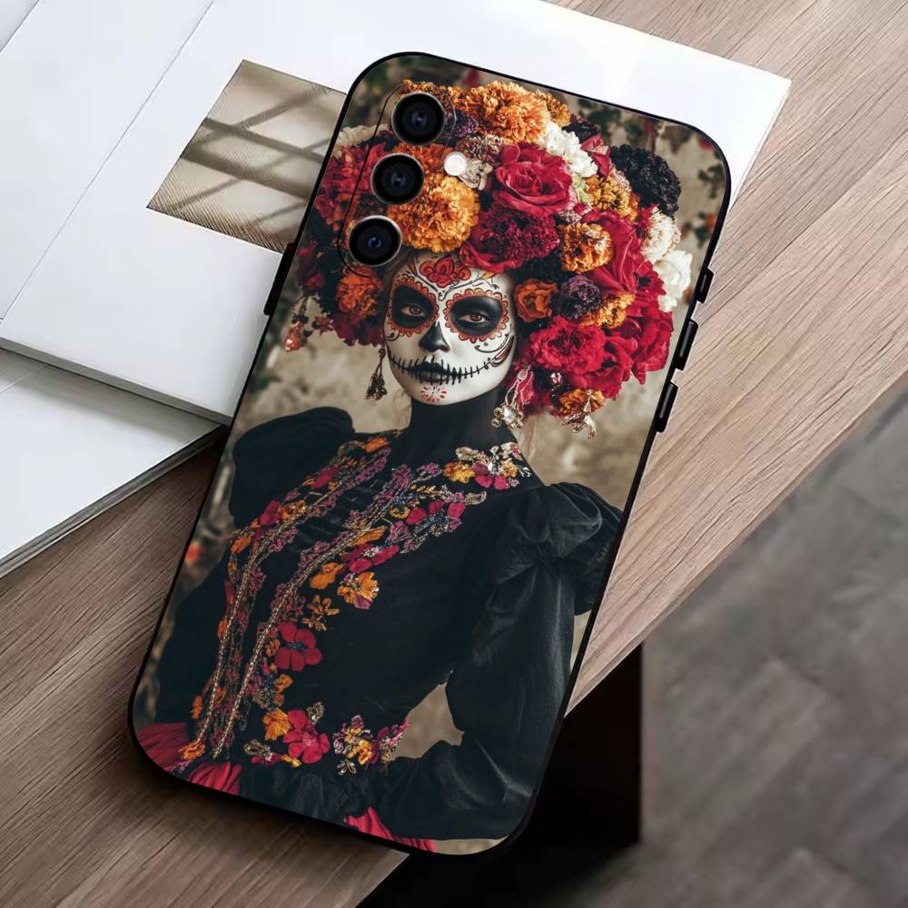 Day of the Dead Skull Phone Case For Samsung Galaxy A73,A72,A71,A70,A53,A52,A51,Others Soft Black Cover Samsung a70
Day of the Dead Skull Phone Case For Samsung Galaxy A73,A72,A71,A70,A53,A52,A51,Others Soft Black Cover Samsung a70