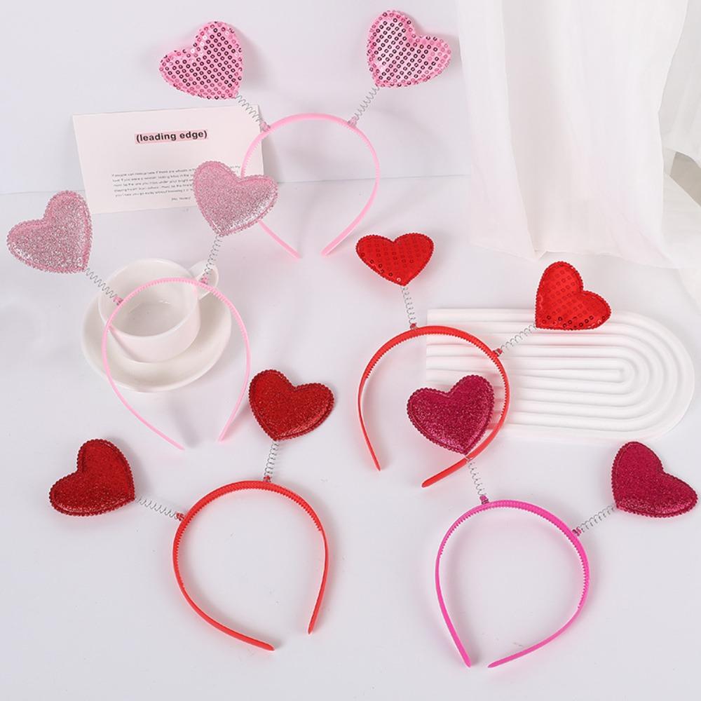 Red Peach Heart Red Love Headband Confetti Hair Hoop Valentines Day Headdress Valentines Day Gifts K
Red Peach Heart Red Love Headband Confetti Hair Hoop Valentines Day Headdress Valentines Day Gifts K