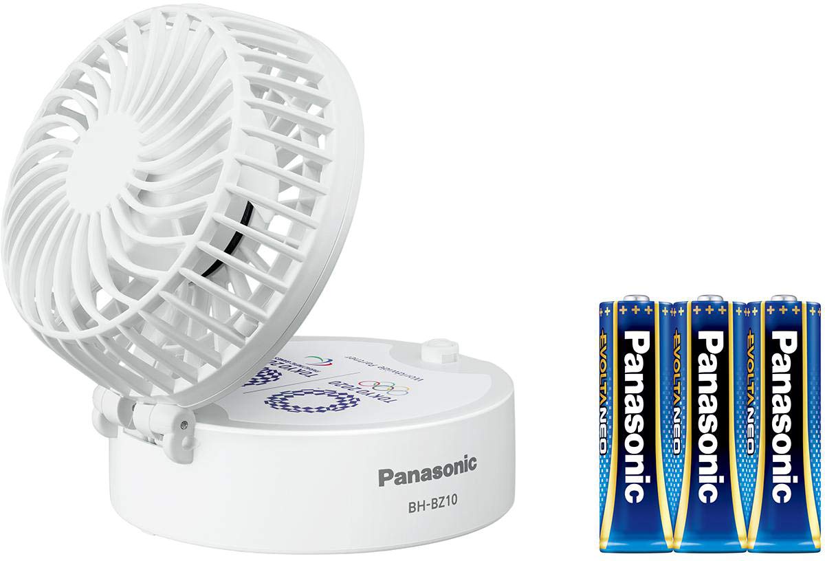 Panasonic Portable Personal Battery USB Can Be Hanged Around the Comes with Dry Battery Evolta Strap Included BH-BZ10/TP Fan, Fan, Operated, Powered, білий
Panasonic Portable Personal Battery USB Can Be Hanged Around the Comes with Dry Battery Evolta Strap Included BH-BZ10/TP Fan, Fan, Operated, Powered, білий