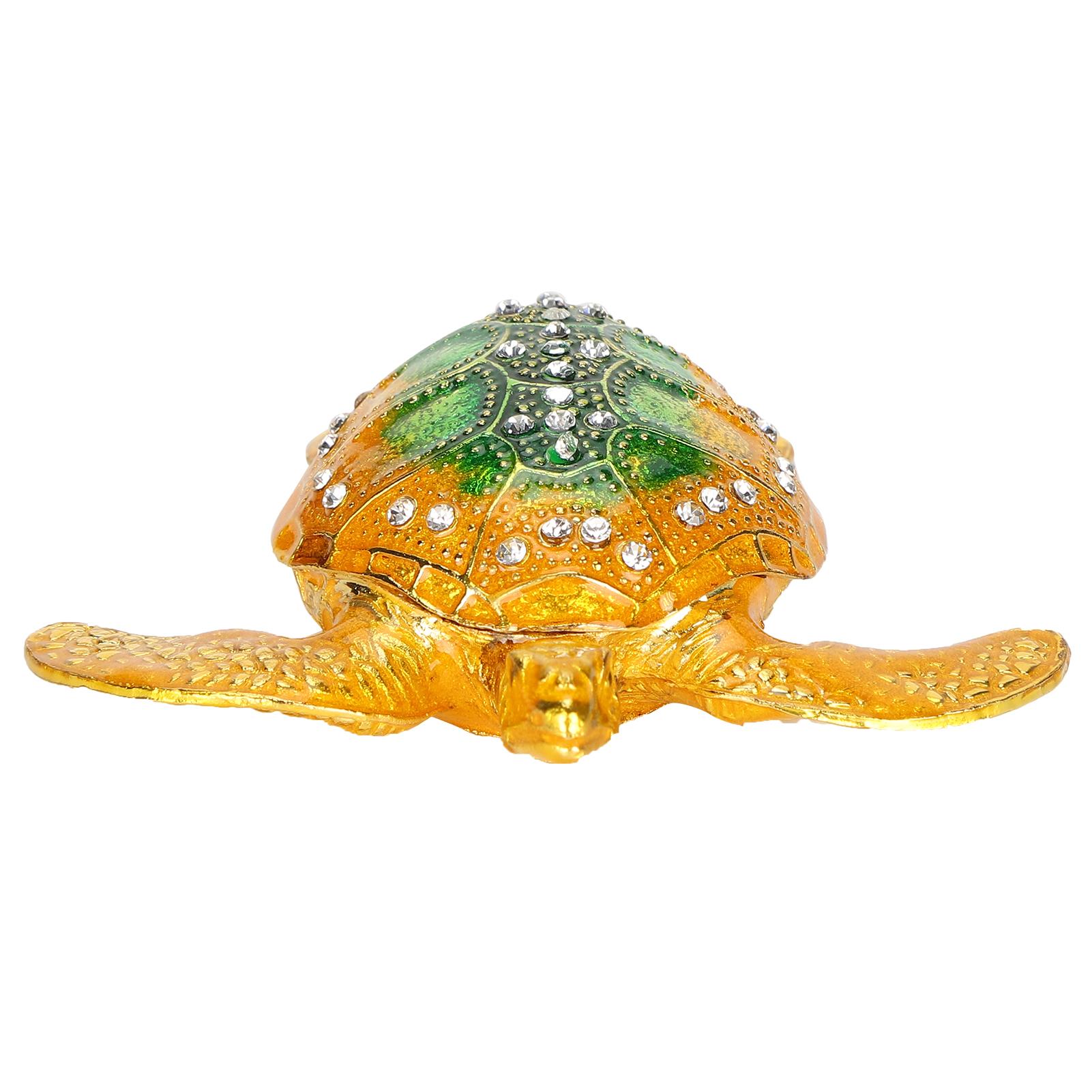 Sea Tortoise Hinged Box Collectible Figurine Model Decoration Jewelry Rings Earrings Box
Sea Tortoise Hinged Box Collectible Figurine Model Decoration Jewelry Rings Earrings Box