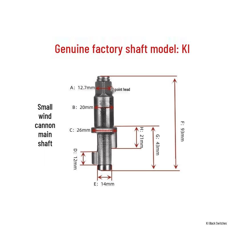 Rongyu Air Impact Wrench Anvil Spindle
Rongyu Air Impact Wrench Anvil Spindle