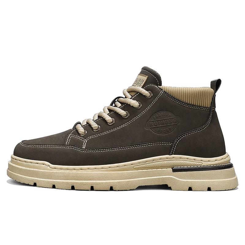Men s Boots Comfortable Casual High Top Boots Anti Slip Wear-resistant Versatile Casual High Top Boots Zapatillas Para Hombre 39
Men s Boots Comfortable Casual High Top Boots Anti Slip Wear-resistant Versatile Casual High Top Boots Zapatillas Para Hombre 39