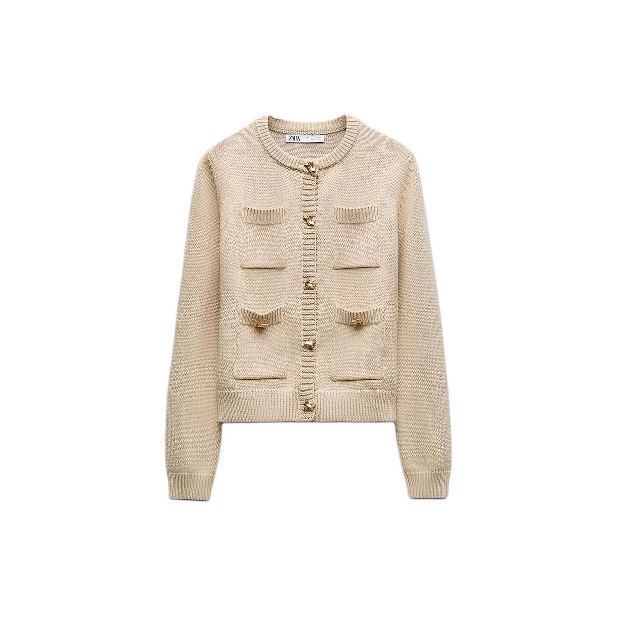 Zara Slim Fit Street Style Solid Color Long Sleeve Knit Top Women tops Beige 4192002-450 M
Zara Slim Fit Street Style Solid Color Long Sleeve Knit Top Women tops Beige 4192002-450 M