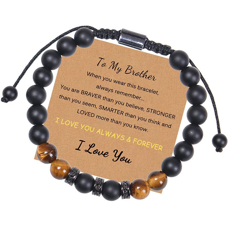 JYL TS Bracelet Tai Chi Couple Style Spiritual Promotes Balance & Harmony To My Brother світлого кольору хакі
JYL TS Bracelet Tai Chi Couple Style Spiritual Promotes Balance & Harmony To My Brother світлого кольору хакі