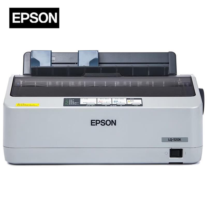 Epson LQ-520K 24-Pin Dot Matrix Printer CN plug (adapter included)
Epson LQ-520K 24-Pin Dot Matrix Printer CN plug (adapter included)
